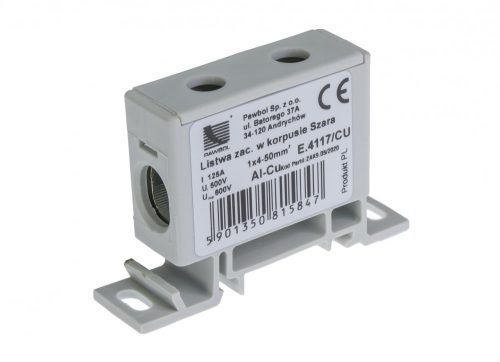 Sorkapocsléc szürke házban 1x50mm²