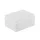 Kötődoboz, sima oldalfalú, fehér, 150x110x70mm, IP65
