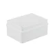 Kötődoboz, sima oldalfalú, fehér, 150x110x70mm, IP65
