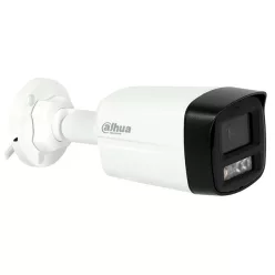   Dahua IP csőkamera - IPC-HFW1239TL1-A-IL (2MP, 2,8mm, kültéri, H265+, IP67, IR30m+LED20m, ICR, DWDR, 3DNR, PoE, mikrof.)