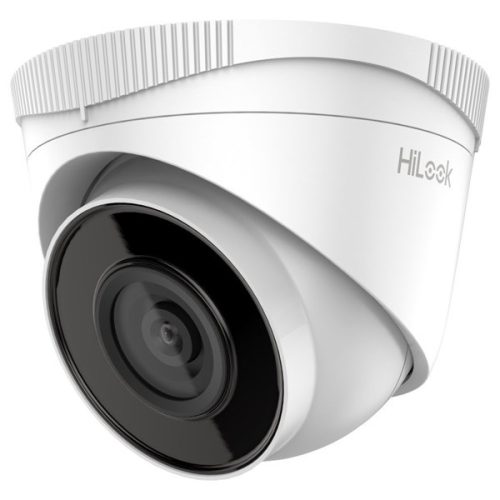 HiLook IP turretkamera - IPC-T240H (4MP, 2,8mm, kültéri, H265+, IP67, IR30m, ICR, DWDR, PoE)