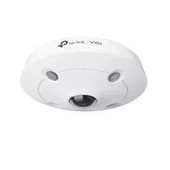   TP-Link IP dómkamera fisheye - InSight S655I (5MP, 1.44mm 360°, IK10, IP67, H265+, IR10m, 12VDC/PoE, mikrofon, hangsz.)