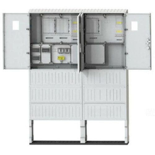 Csatári Plast szabadon álló fogyasztásmérő szekrény PVT-K-L Á-V-Hv Fm-Fi-80A (CSP21.ES082)