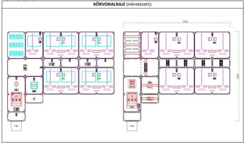 Csatári Plast csoportos mérőhely PVTCS 4 Á-V+KFM (CSP21.tT006)