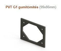 Csatári Plast  PVT G 1 gumitömítés (99 x 86)