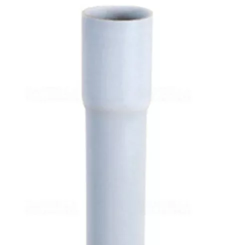Műanyag védőcső Mü II 20 szürke tokos végű 3m/szál