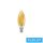 AIGOSTAR Filamentes LED izzó C37 E14 4W 2200K