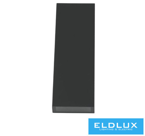 UNIVERSO Fali lámpa LED 8w 734lm CCT.kap IP65 Fekete 85x250x31mm