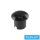 UNIVERSO Taposólámpa LED 1w 50lm 3000k 105° IP67 fekete Ø60x54mm