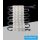 UNIVERSO LED modul 3xSMD-5050 DC:12V 1.5w RGB 75x15mm 20db/csomag