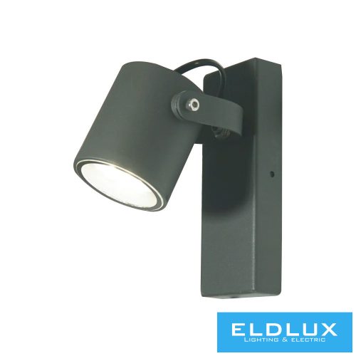 UNIVERSO Kültéri fali lámpa GU10 Max.60w 120x90x172mm IP54 antracit 5év 
