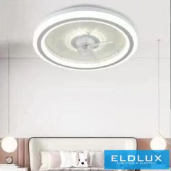   UNIVERSO ventillátoros lámpa 80w, LED 64w 3700lm CCT, DC:16w 1060RPM ∅500 x 140mm fehér