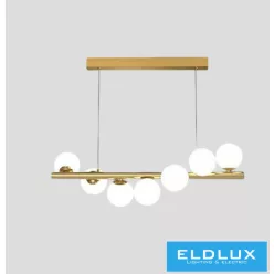   UNIVERSO Függeszték 7xG9 max.10w 1060x160x1000mm IP20 Óarany 5év