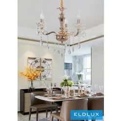 UNIVERSO Csillár 3 karos 3xE14 Max.40W D51x49cm arany