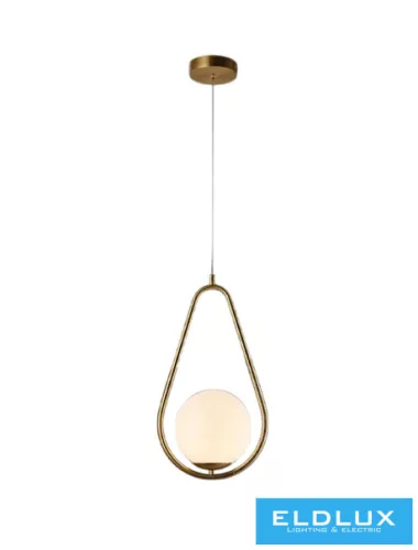 UNIVERSO Függeszték 1xG9 max.10w D210x400x1200mm IP20 Óarany 5év