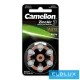 CAMELION Zinc Air elem hallókészülék 1.4V A312/ZL 312-BP6