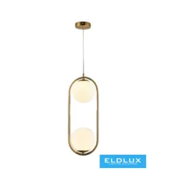   UNIVERSO Függeszték 2xG9 max.10w D200x500x1200mm IP20 Óarany 5év