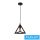 UNIVERSO Függeszték 1xE27 IP20 D145x1300mm fekete