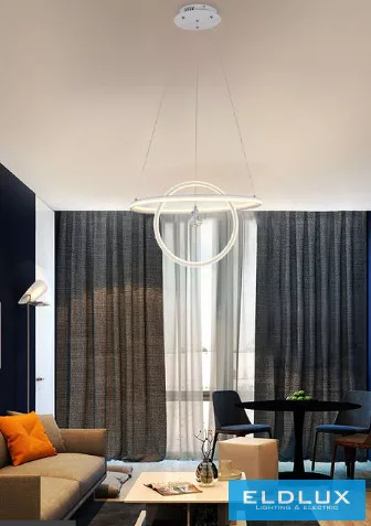 UNIVERSO Függeszték 70w 5600lm 3000k IP20 Fehér D600x1500mm