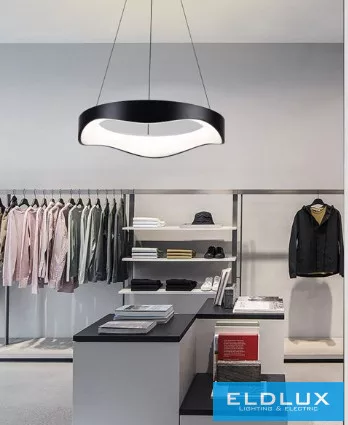 UNIVERSO Függeszték 38w 3040lm CCT D500x1200mm fekete