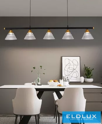 UNIVERSO Függeszték 16w 1280lm CCT 1070x1100mm fekete