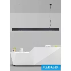   UNIVERSO Függeszték 42w 2720lm CCT IP20 Fekete 1183x56x33mm