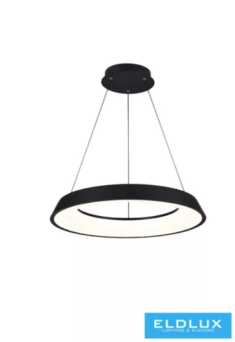 UNIVERSO Függeszték 43w 3440lm CCT IP20 Fekete D610x1200mm