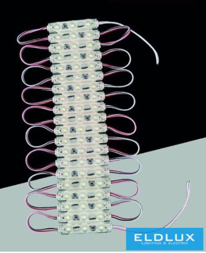 UNIVERSO LED modul 3xSMD-2835 DC:12V 1.2w 140lm 6500k 60x10mm 20db/csomag