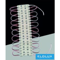   UNIVERSO LED modul 3xSMD-2835 DC:12V 1.2w 140lm Pirosfény 60x10mm 20db/csomag