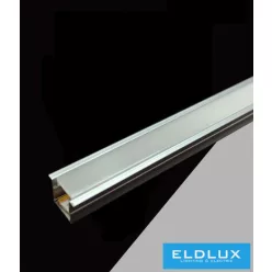   UNIVERSO Süllyesztett profil LED szalaggal 12V 7W-800lm/M 3000K IP20 2M