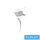 UNIVERSO Fali lámpa 10w 800lm CCT IP20 Fehér 320x190mm