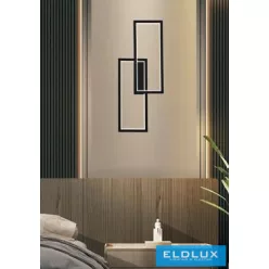 UNIVERSO Fali lámpa 32W 2560lm CCT 250x600x50mm IP20 fekete