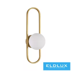 UNIVERSO Fali lámpa 1xG9 max.10w 120x420mm IP20 Óarany