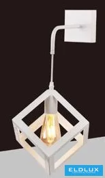 UNIVERSO Fali lámpa 1xE27 max.60w 170x170mm IP20 Fehér 5év