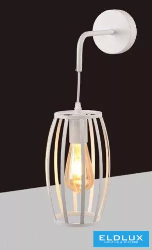 UNIVERSO Fali lámpa 1xE27 max.60w 140x235mm IP20 Fehér 5év