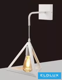 UNIVERSO Fali lámpa 1xE27 max.60w 250x250mm IP20 Fehér 5év