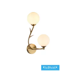   UNIVERSO Fali lámpa 2xG9 max.10w 230x380mm IP20 Óarany 5év