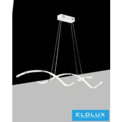   UNIVERSO Függeszték 38w 2240lm CCT.kap IP20 1060x150mm Króm