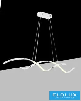 UNIVERSO Függeszték 38w 2240lm CCT.kap IP20 1060x150mm Króm