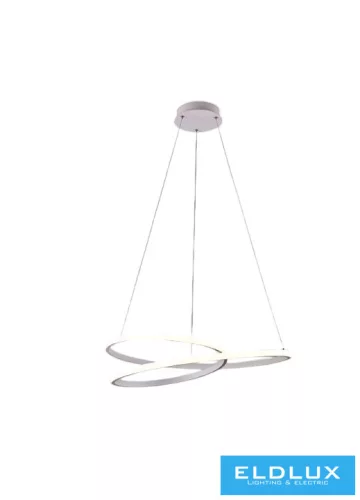 UNIVERSO Függeszték LED 38w 3040lm CCT kapcs. IP20 ∅600mm fehér