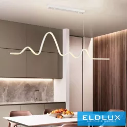   UNIVERSO Függeszték LED 25w 2000lm 3000k IP20 1200×200×1000mm fehér