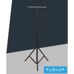   UNIVERSO Háromlábú állvány 2db reflektorokhoz 650-2000mm magas fekete