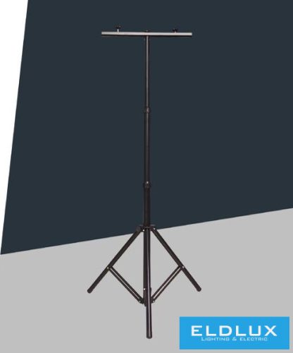 UNIVERSO Háromlábú állvány 2db reflektorokhoz 650-2000mm magas fekete