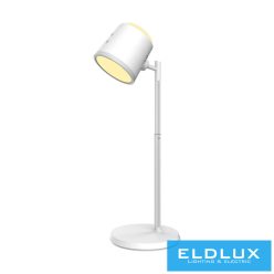   UNIVERSO Tölthető asztali-fali lámpa 5V-1500mAh 6w 310lm CCT 86x82.5mm Fehér