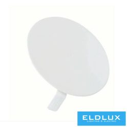   BUDVILL Dobozfedél süllyesztett kerek 80mm-dobozátmérőhöz rugós fehér műanyag 88mm-átmérő