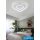 UNIVERSO Mennyezeti lámpa 54w 4320lm 6500k 490x470mm fehér