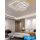 UNIVERSO Mennyezeti lámpa 48w 3840lm 3000k 520x500mm fehér