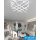 UNIVERSO Mennyezeti lámpa 58w 4640lm 6500k 470x470mm fehér