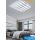 UNIVERSO Mennyezeti lámpa 55w 4400lm 6500k 510x490mm fehér