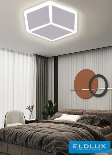 UNIVERSO Mennyezeti lámpa 37w 2960lm CCT 500x575mm fehér